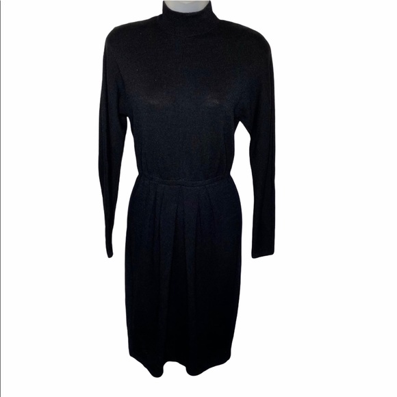 St. John Dresses & Skirts - St John Women’s Vintage Black Long Sleeve Dress 4